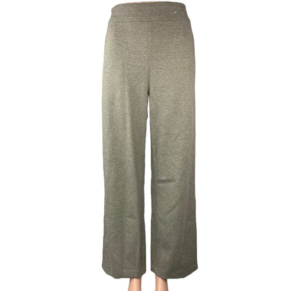 Uniqlo Women's Gray Wide Leg High Waist Pockets Baggy Sweater Sweat Pants XS - Picture 1 of 5